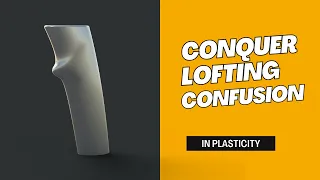 How to fix lofting issues in Plasticity [Part 2] (Drawing in 3D)
