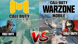 Warzone Mobile vs Call of Duty: Mobile - Full MAP Comparison (Part 2: Alcatraz / Rebirth Island)