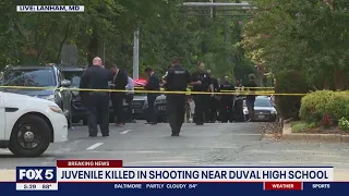 Teen girl killed in shooting near DuVal High School