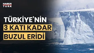 Antartika'da deniz buzu erimesi 45 yılın zirvesine ulaştı