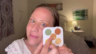 GRWM to go out - summer 2022 yellow look using Morphe 2 “Palm Springs” eyeshadow palette￼ 👌🏻