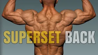 How To Train Superset Back?!💪| 8 Superset Back Exercises🔥| Superset Back Workout