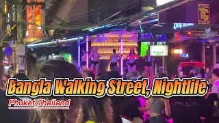 Bangla Walking Street I  Phuket City Nightlife I Uncensored 👙🔥 I Patong Beach I Thailand 🇹🇭