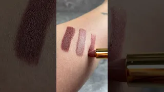 Pat McGrath Cosmetics Lipstick Swatches #shorts #reels #short