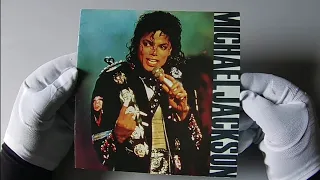 Michael Jackson - Souvenir Singles Pack (Bad Picture Discs) 1987 Unboxing 4K HD | MJ Show and Tell