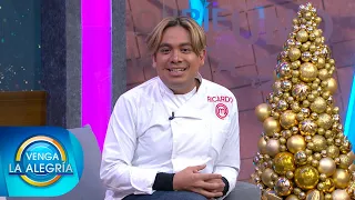 ¡Nos visitó Ricardo Peralta, ganador de MasterChef Celebrity! | Venga La Alegría