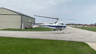 WIOE'S Bell 47 J Ranger, Lucy.  Out And About