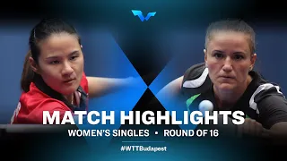 Yang Xiaoxin vs Szandra Pergel | WTT Contender Budapest 2021 (R16)