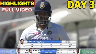 India vs South Africa 3rd Test Match Day 3 Highlights | Ind Vs Sa Match Highlights | Rishabh Pant