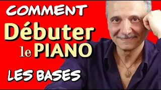 Beginner piano, the good method. the basics: posture, fingering, keyboard,  scale and arpeggio
