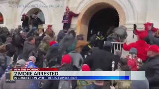 2 more arrested in connection with US Capitol insurrection