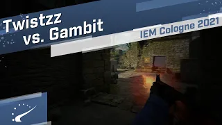 Twistzz vs. Gambit - IEM Cologne 2021