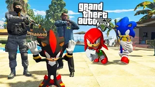 СОНИК ИКС ЁЖИК СПАСАЕТ ШЭДОУ И НАКЛЗА УГАНДА В ГТА 5 МОДЫ! ОБЗОР МОДА В GTA 5! ИГРЫ ГТА ВИДЕО MODS