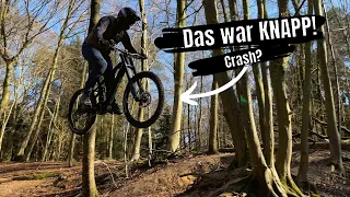 E Bike springen Lernen - Crash? -  Jump Line - Nutbush Forest