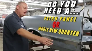 Car Restoration Tips Patch Panel or Full Body Panel Replacement?  V8 Speed & Resto Shop