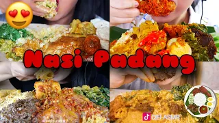 WOW LAMAK BANA ‼️Mukbang Nasi padang (Kompilasi Mukbang ASMR)