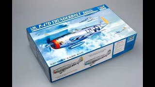 Unboxing - Trumpeter 1/32 P-47D Thunderbolt Bubbletop