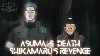 ASUMA'S DEATH | SHIKAMARU TOOK REVENGE | SAD MOMENT | COLD MOMENT | NARUTO SHIPPUDEN