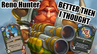 Why is this deck SO GOOD | Reno Hunter | Festival of Legends | Wild Hearthstone