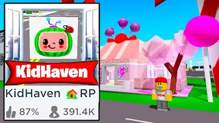 I Created A FAKE BROOKHAVEN GAME.. (KidsHaven)