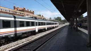 Renfe Media Distancia - 592.216R saliendo de Aranjuez