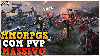 CURTE PVP MASSIVO? ENTÃO ESSES MMORPGS SÃO PARA VOCÊ!