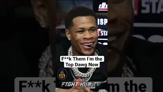 Devin Haney: F*@k them I’m the top Dawg now #shorts