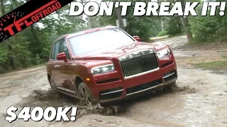 We Plunge The $400,000 Rolls-Royce Cullinan Into The Mud - And Hope We Don't Break It!