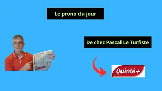 Pronostic pour le quinté du jour du VENDREDI 3 MAI Réunion 1 course 4 A VINCENNES