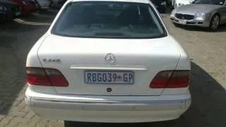 2000 MERCEDES-BENZ E-CLASS E 240 V6 ELEGANCE A/T  Auto For Sale On Auto Trader South Africa