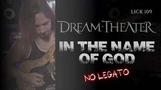 Lick 109 | In the Name of God | No Legato!