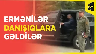 Qarabağın erməni sakinlərinin nümayəndələri Yevlax şəhər İcra Hakimiyyətinin  binasına gəldi