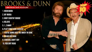 Brooks & Dunn 2024 MIX ~ Top 10 Best Songs ~ Greatest Hits ~ Full Album