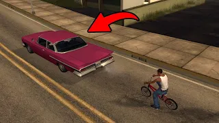 Never FOLLOW THE BALLAS in the First Mission of GTA San Andreas ! (Easter Egg)