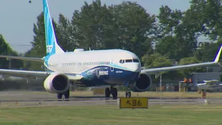 Boeing's newest version of the 737 MAX makes first flight