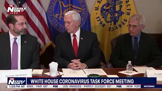 WHITE HOUSE TASK FORCE: VP Pence has meeting with HHS