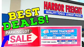 Harbor Freight June Parking Lot Sale Best Deals!