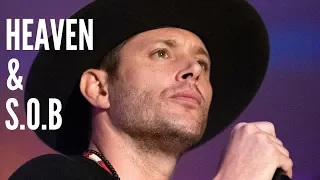 JENSEN ACKLES SINGS HEAVEN AND S.O.B | Supernatural Vancouver 2019 Full Performance