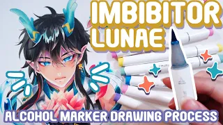 Drawing Imbibitor Lunae! | Alcohol Markers!