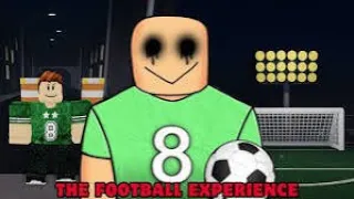 Playing The Football Experience on roblox something unexpected happened…..