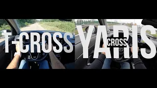 Test Drive POV - 2022 VW T-Cross VS 2022 Toyota Yaris Cross AWD Hybrid - Small SUV