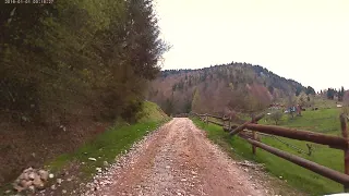 Driving into the Stone House Village Hamlet.