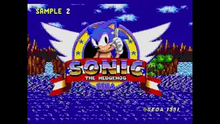 Sonic 1 title theme but an AI extends the song