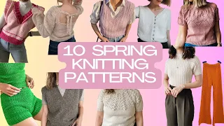 10 must-make spring knitting patterns