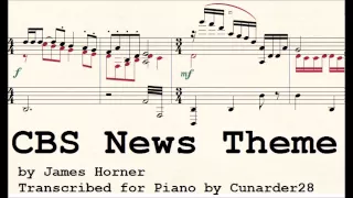 James Horner CBS News - Piano