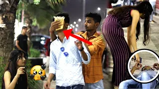 Creating Drama prank on cute 😍 girls ll Epic Reactions 😱ll Ankush prank