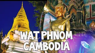 WAT PHNOM, CAMBODIA/ BUDHIST TEMPLE#PHNOMPENH