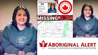 Kristy-Lynn Kasakan-Pacquette: Missing  Cree 14 Yr. Old Girl - Saskatoon, Saskatchewan, Canada