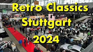 Retro Classics Stuttgart 2024 - gut besuchte Oldtimermesse