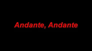 Andante  -  Andante ** A B B A **  Karaoke